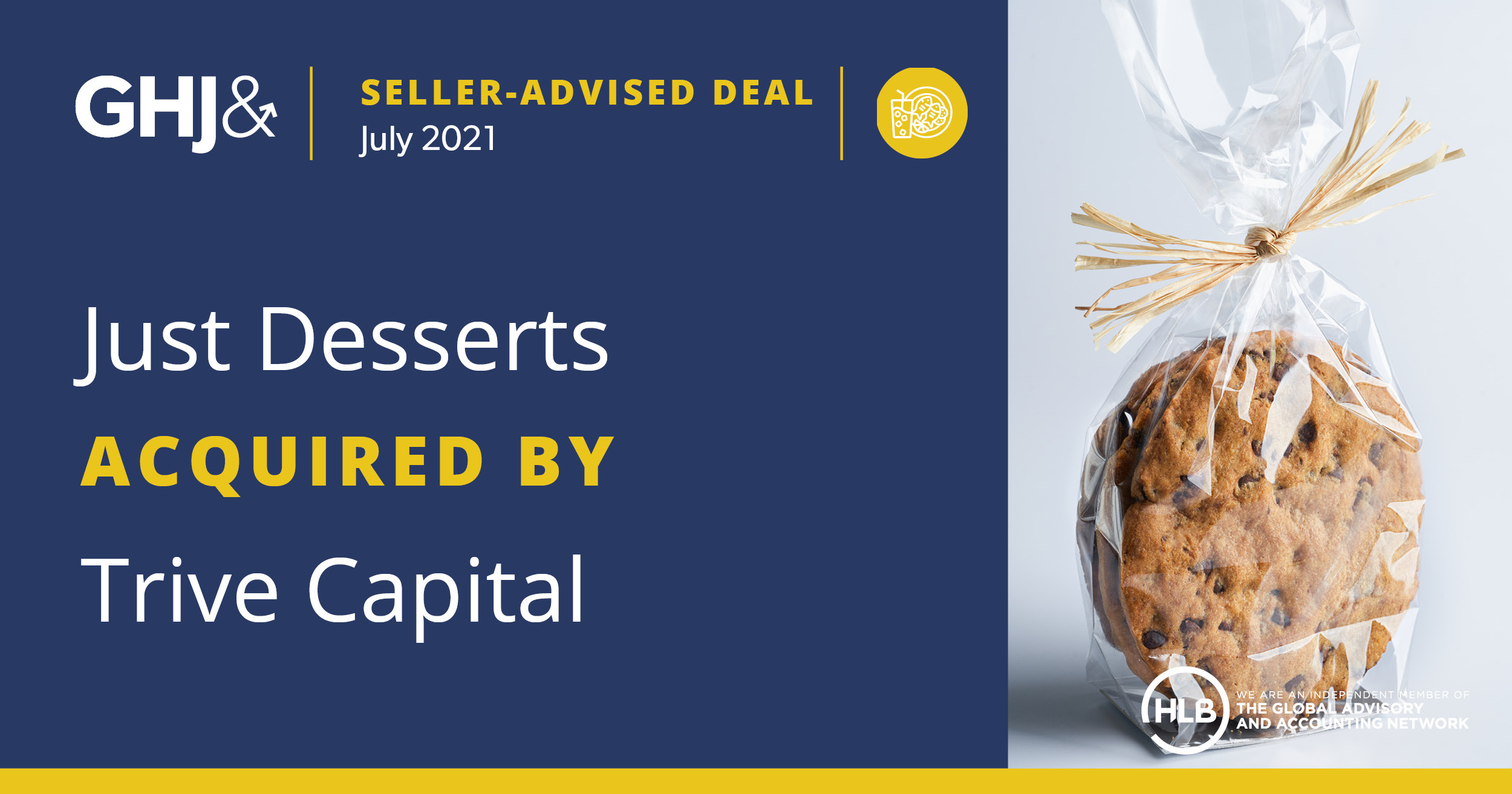 Just Desserts Aquired By Trive Capital
