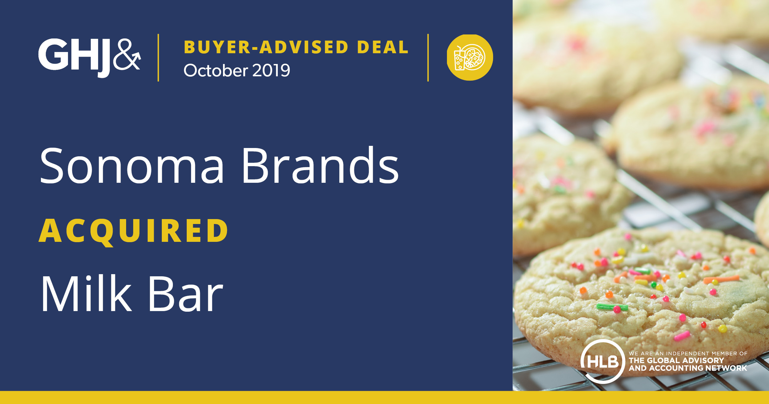 Milk Bar Aquired Sonoma Brands