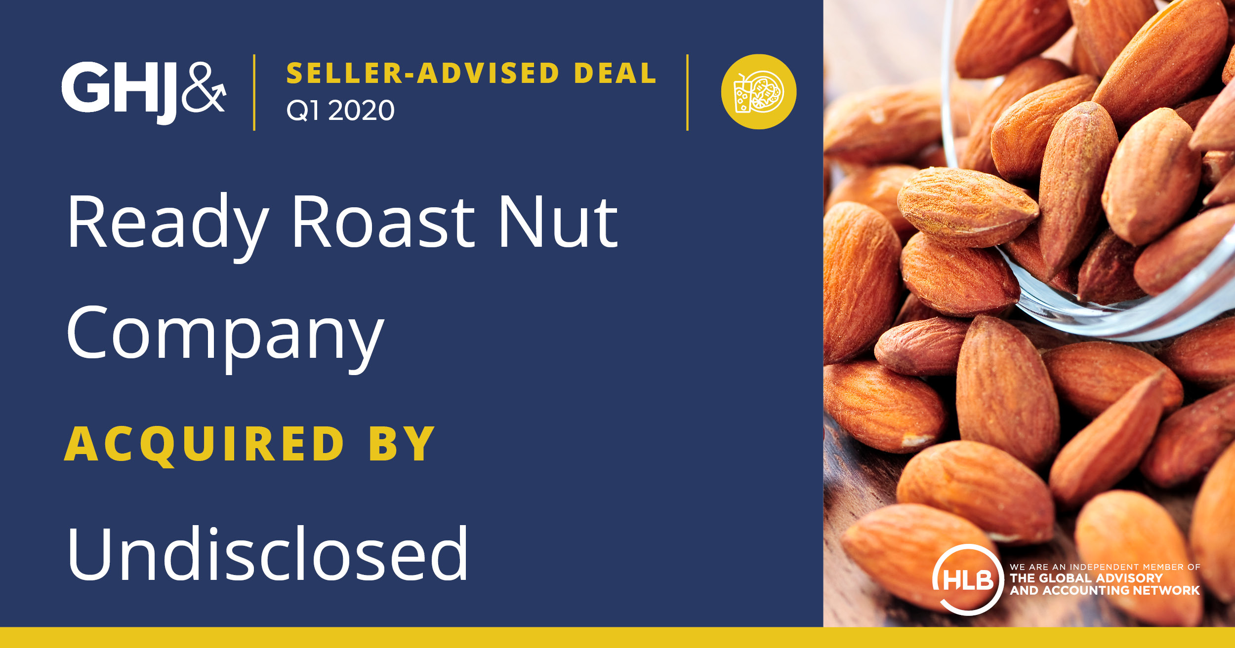 Ready Roast Nut Company aquired by Undisclosed
