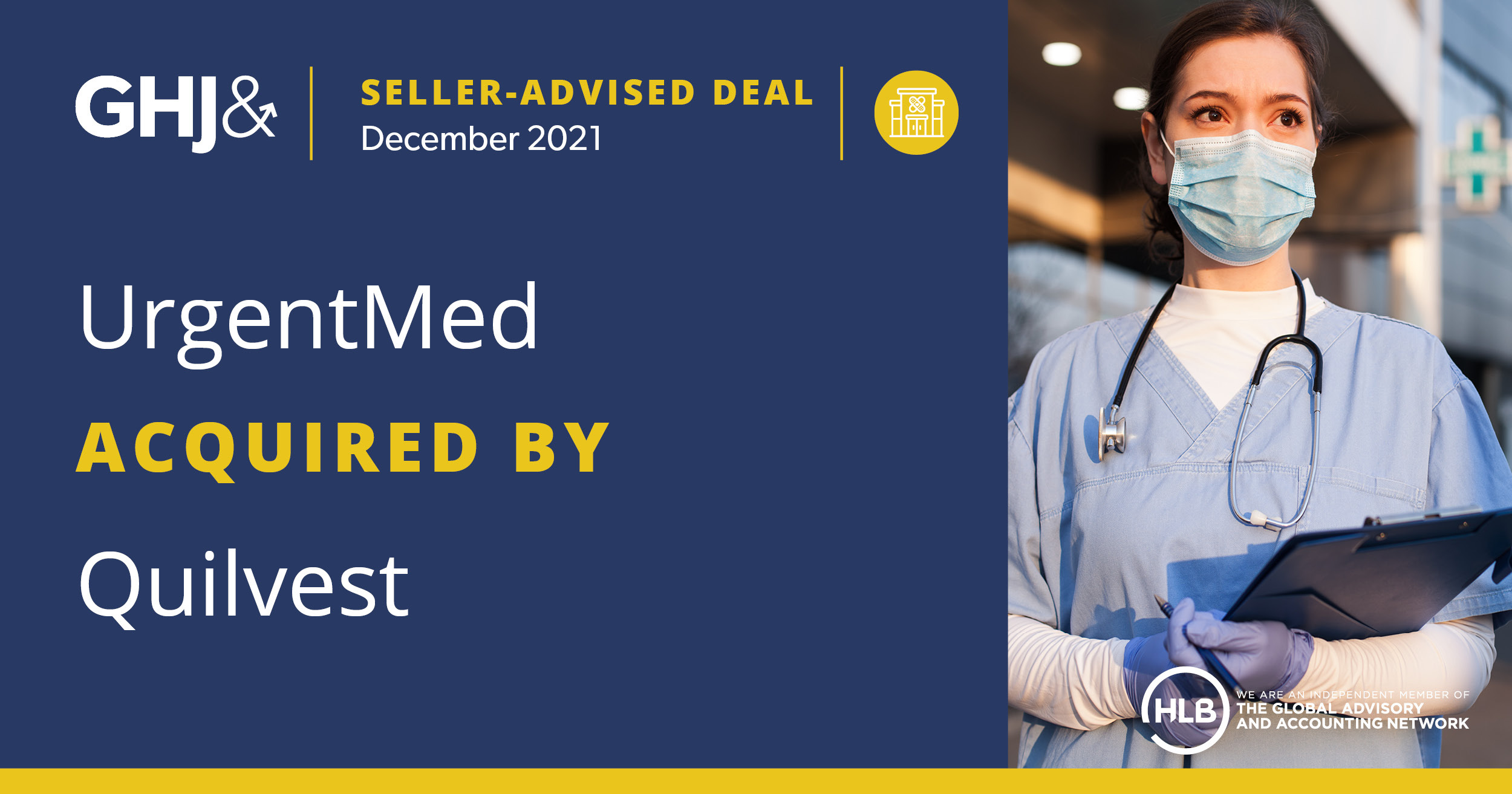 Urgent Med aquired by Quilvest