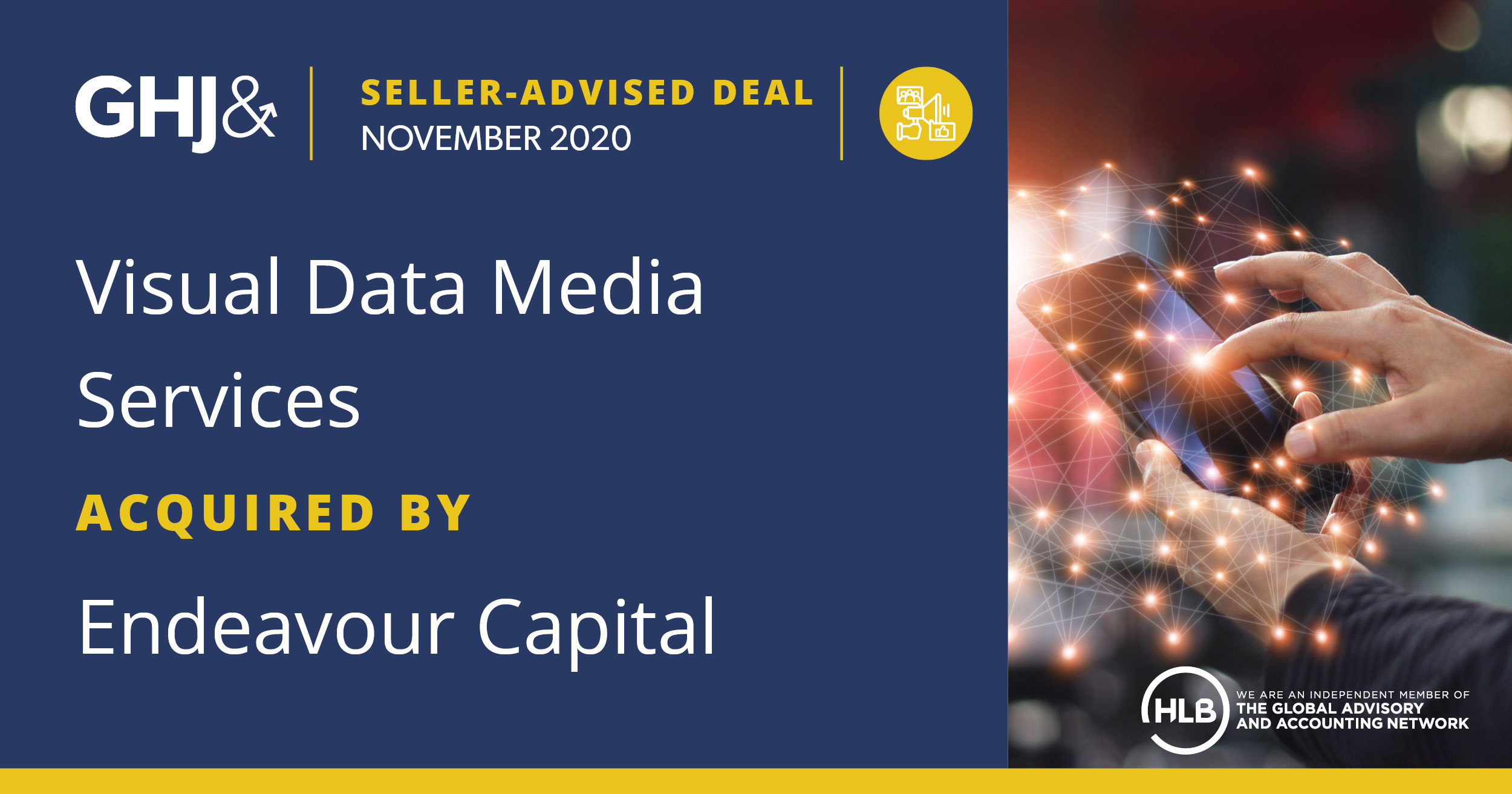 Visual Data Media Services Aquired by Endeavour Capital