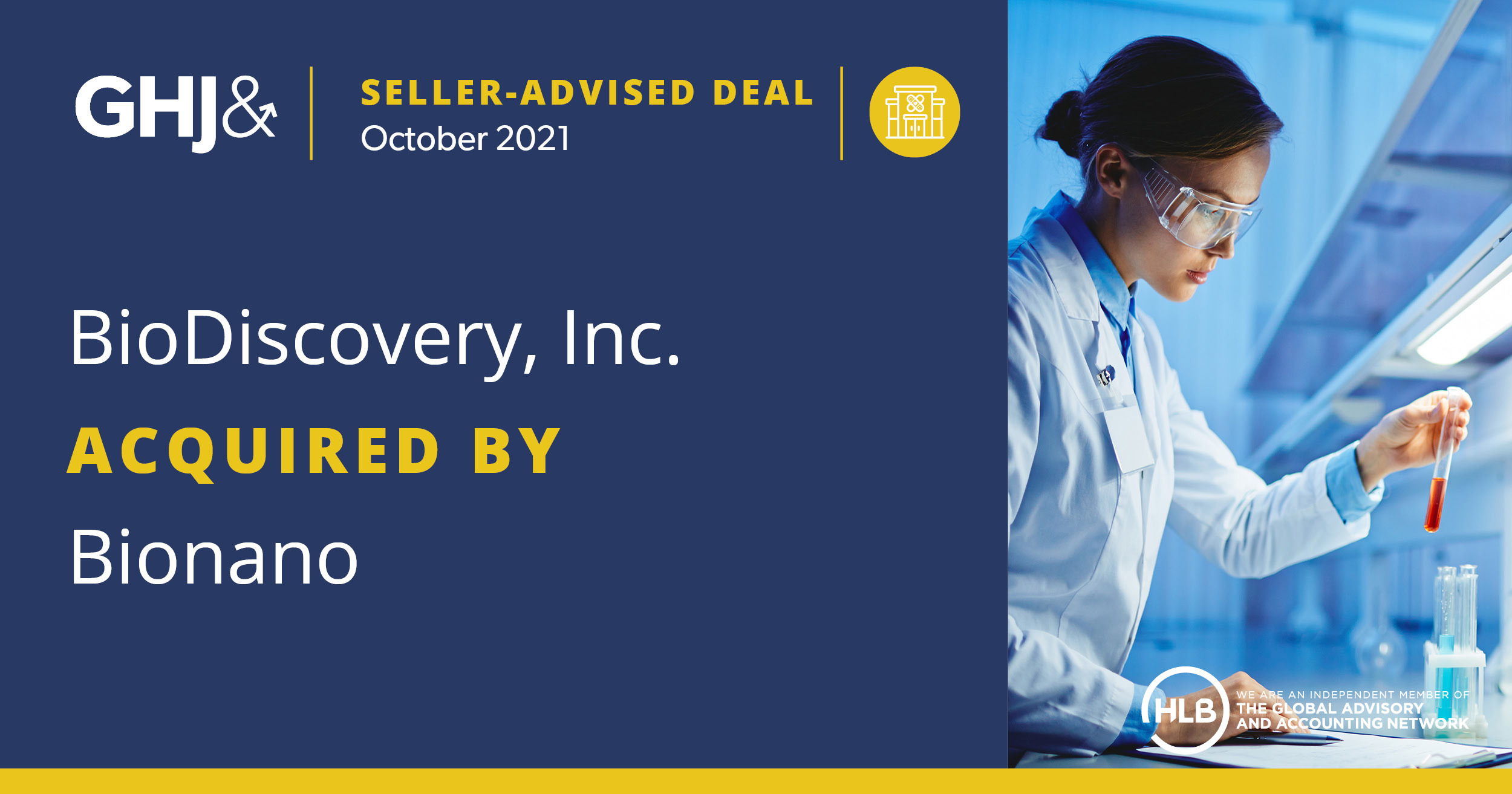 Biodiscovery inc aquired by bionano