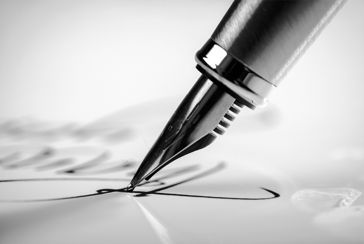 pen writing article