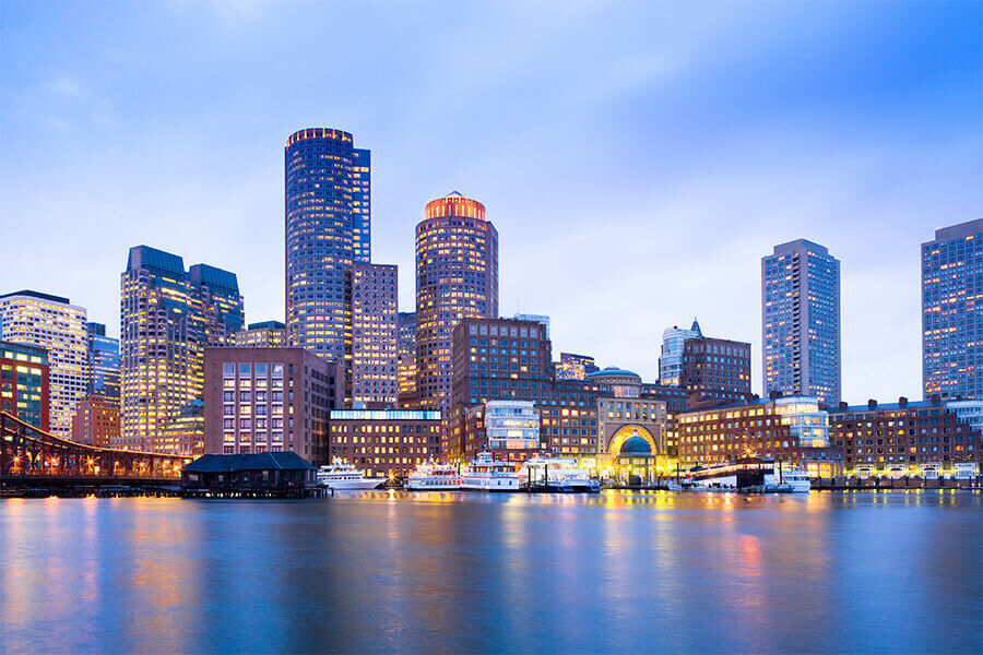 Boston MA Skyline