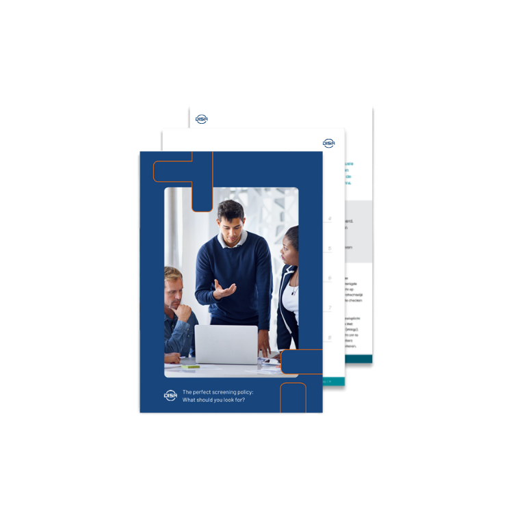 Cover of the white paper about creating a screening policy