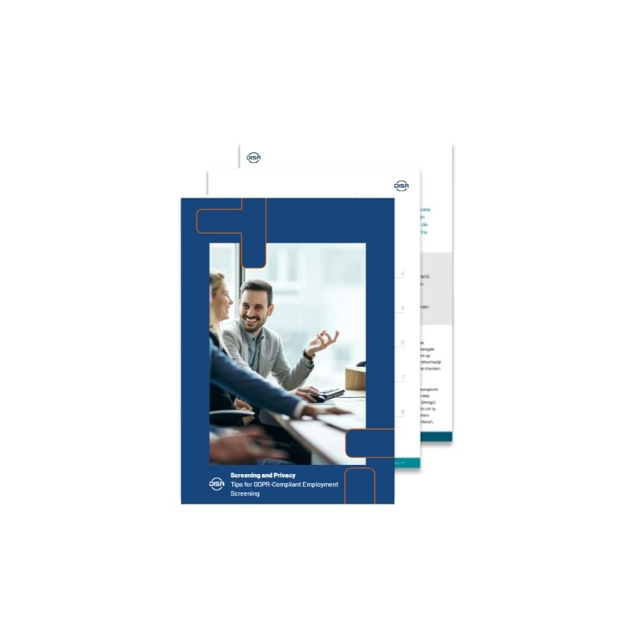 White paper Screening and Privacy: Tips for GDPR-Compliant Employment Screening