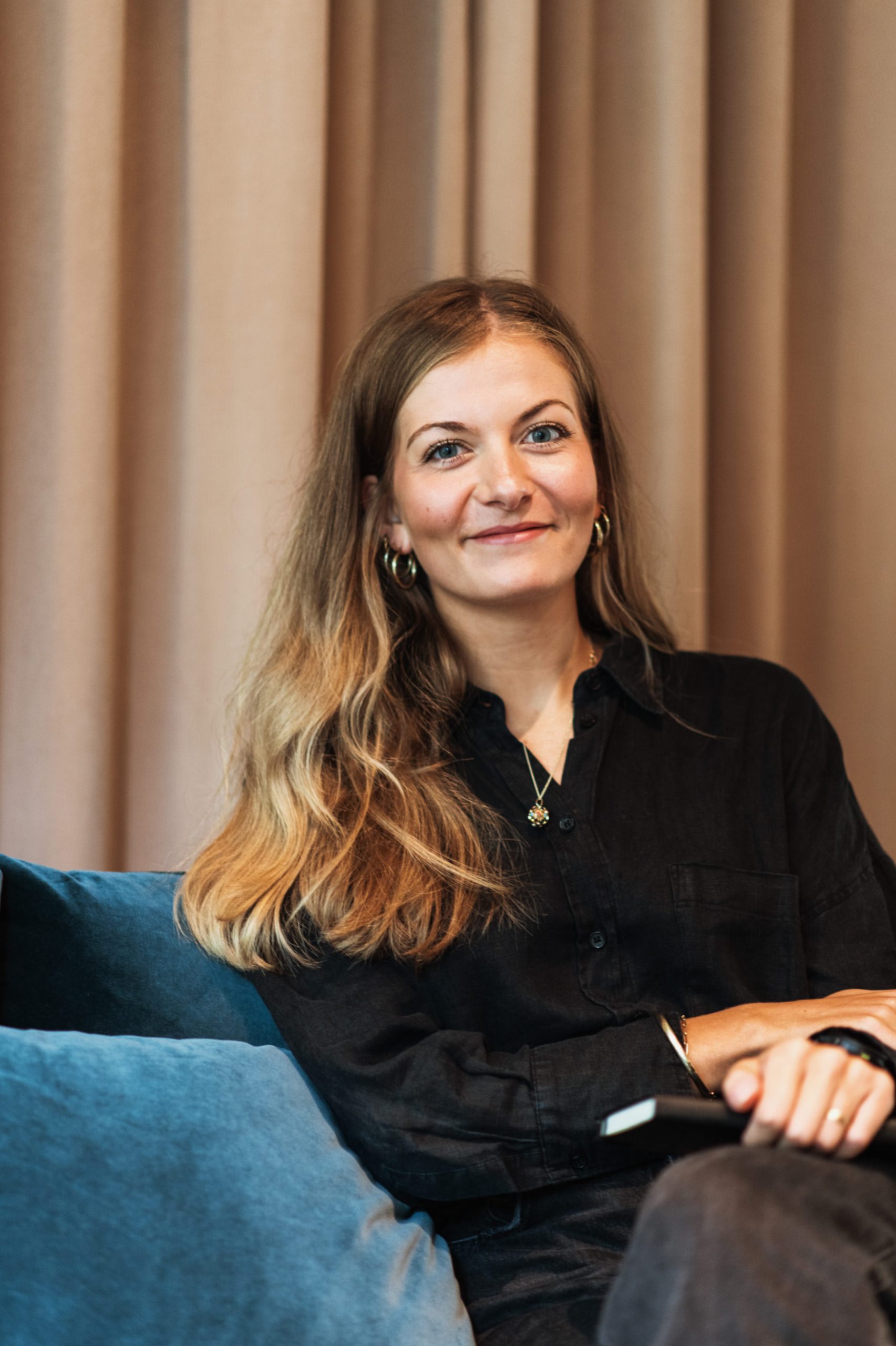 smiling businesswoman