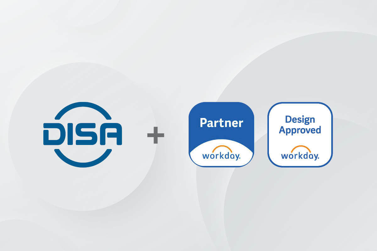 DISA and Workday Partner logos