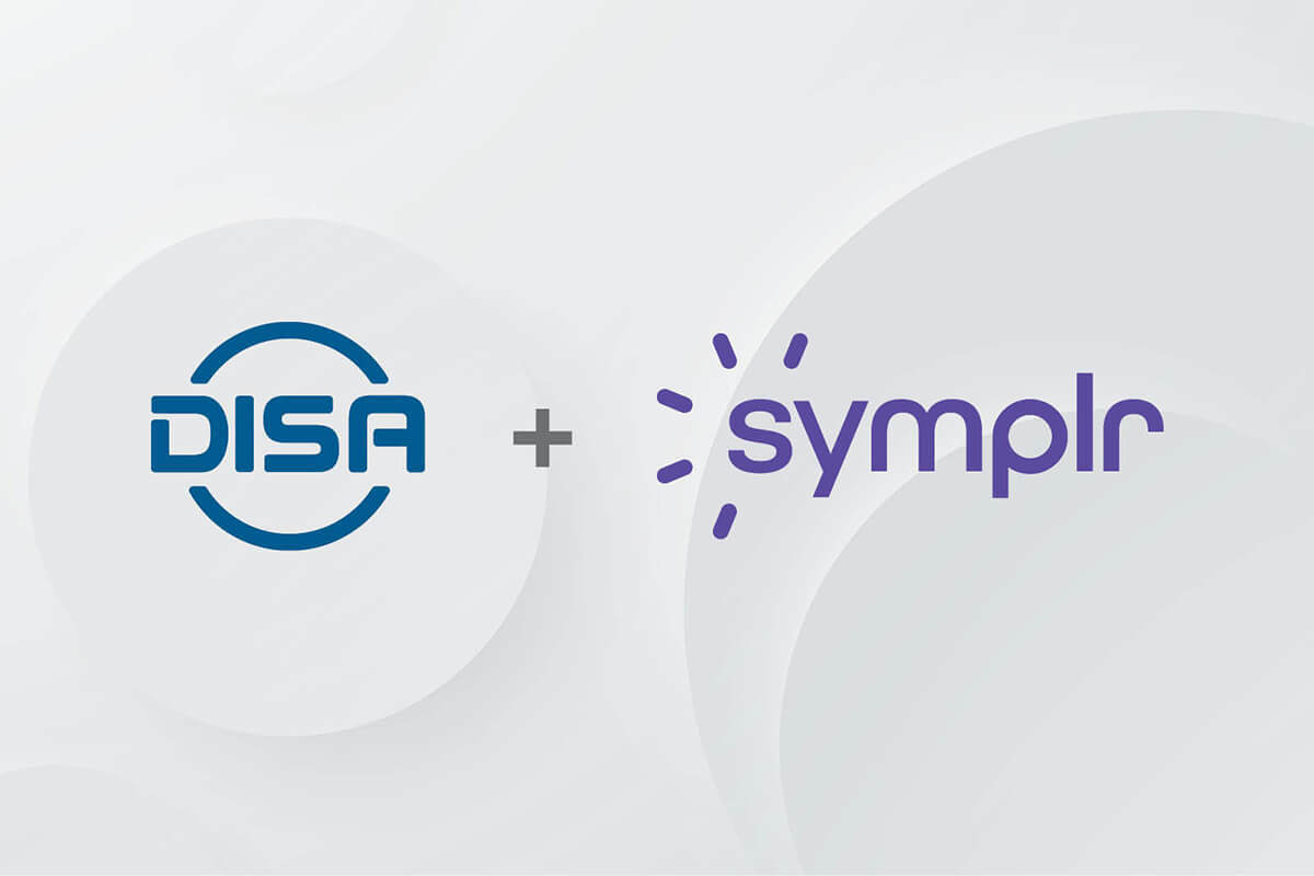 DISA and simplr partnership logos