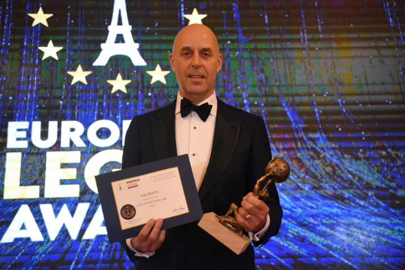 Validata won de 'Data Protection Law' Award