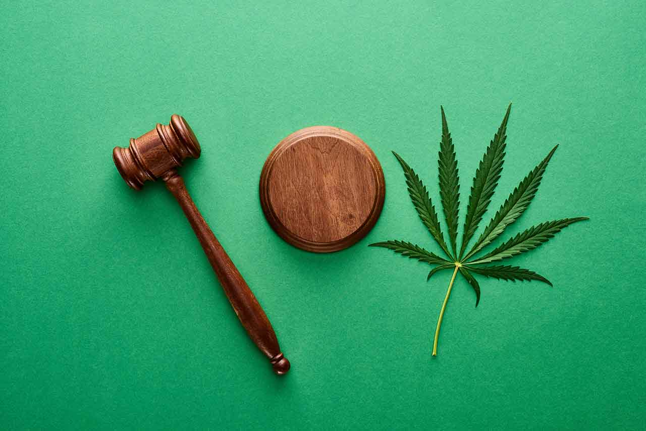 drug laws marijuana and gavel