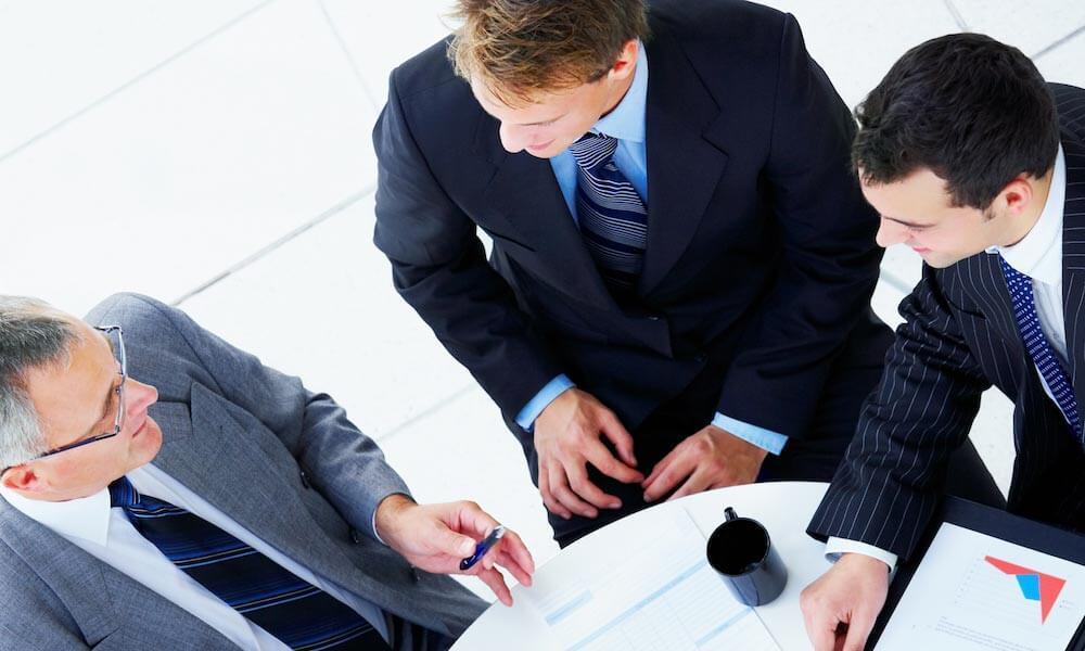 businessmen meeting