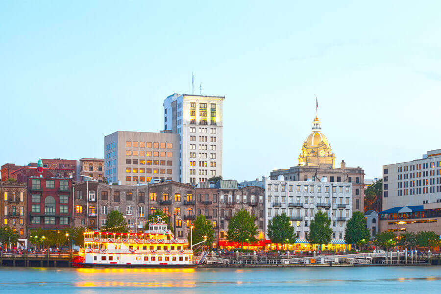Savannah GA Skyline