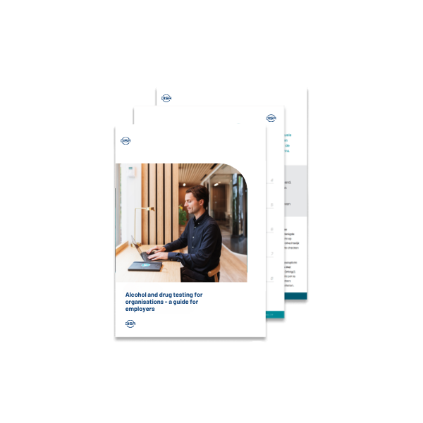 Front page of the white paper on alcohol and drug testing for organisations