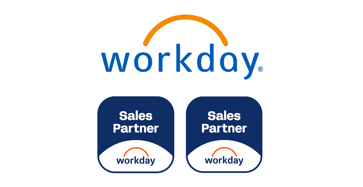 Workday logo with partner logos