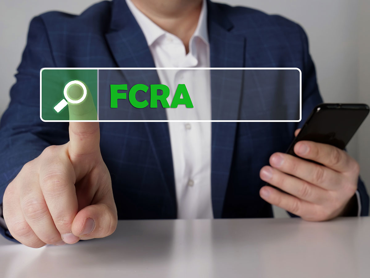 business professional searching FCRA