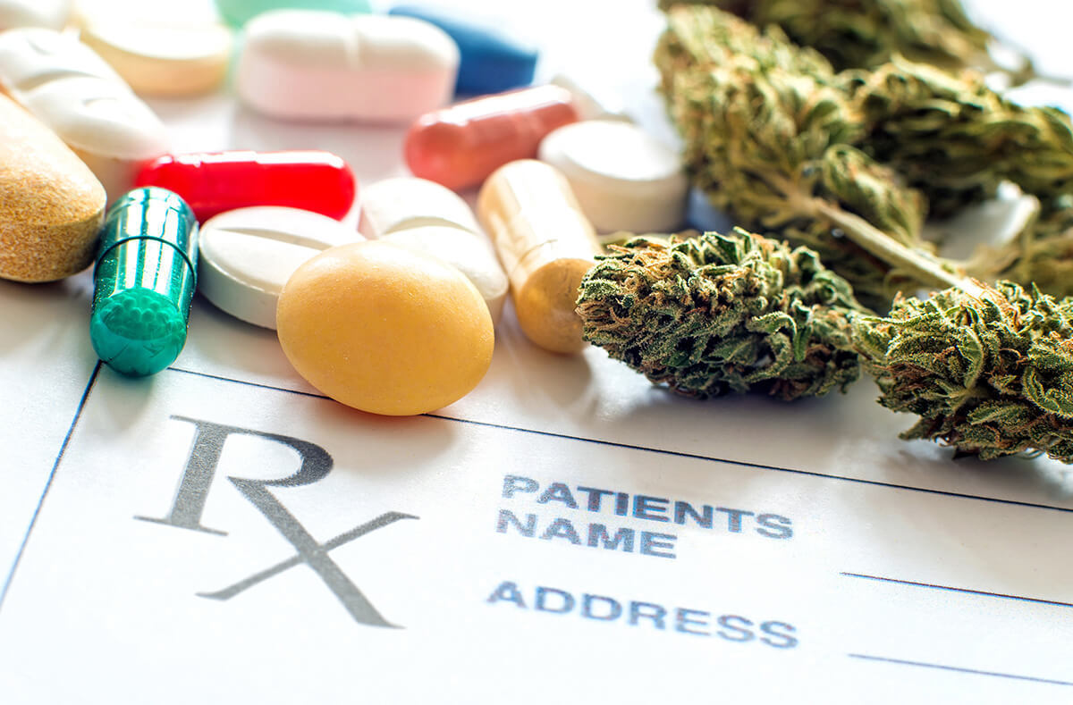 marijuana and prescription pill drugs