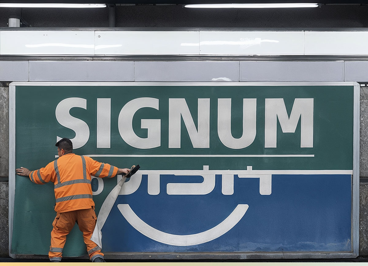 Signum logo changing to DISA