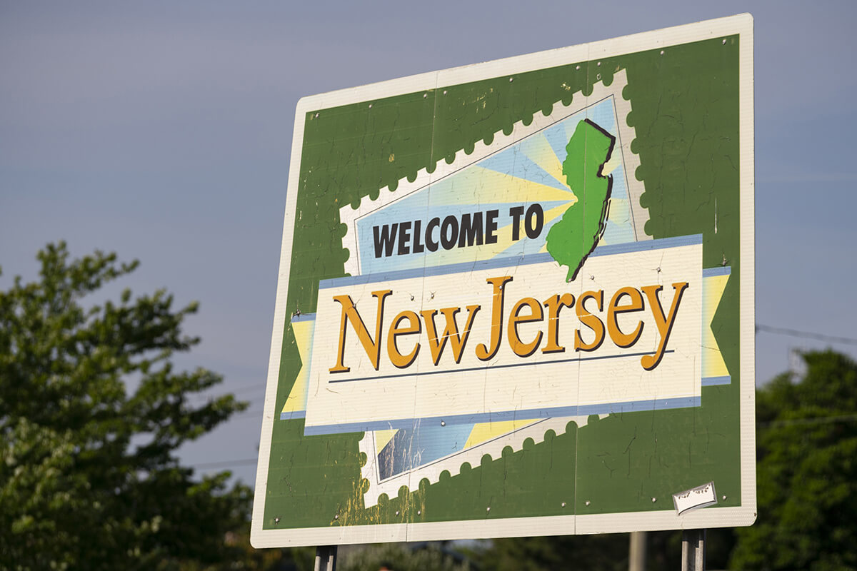 Sign: Welcome to New Jersey