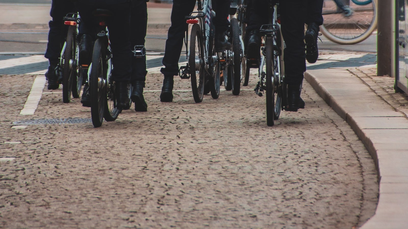 Bikes on Cobblestone