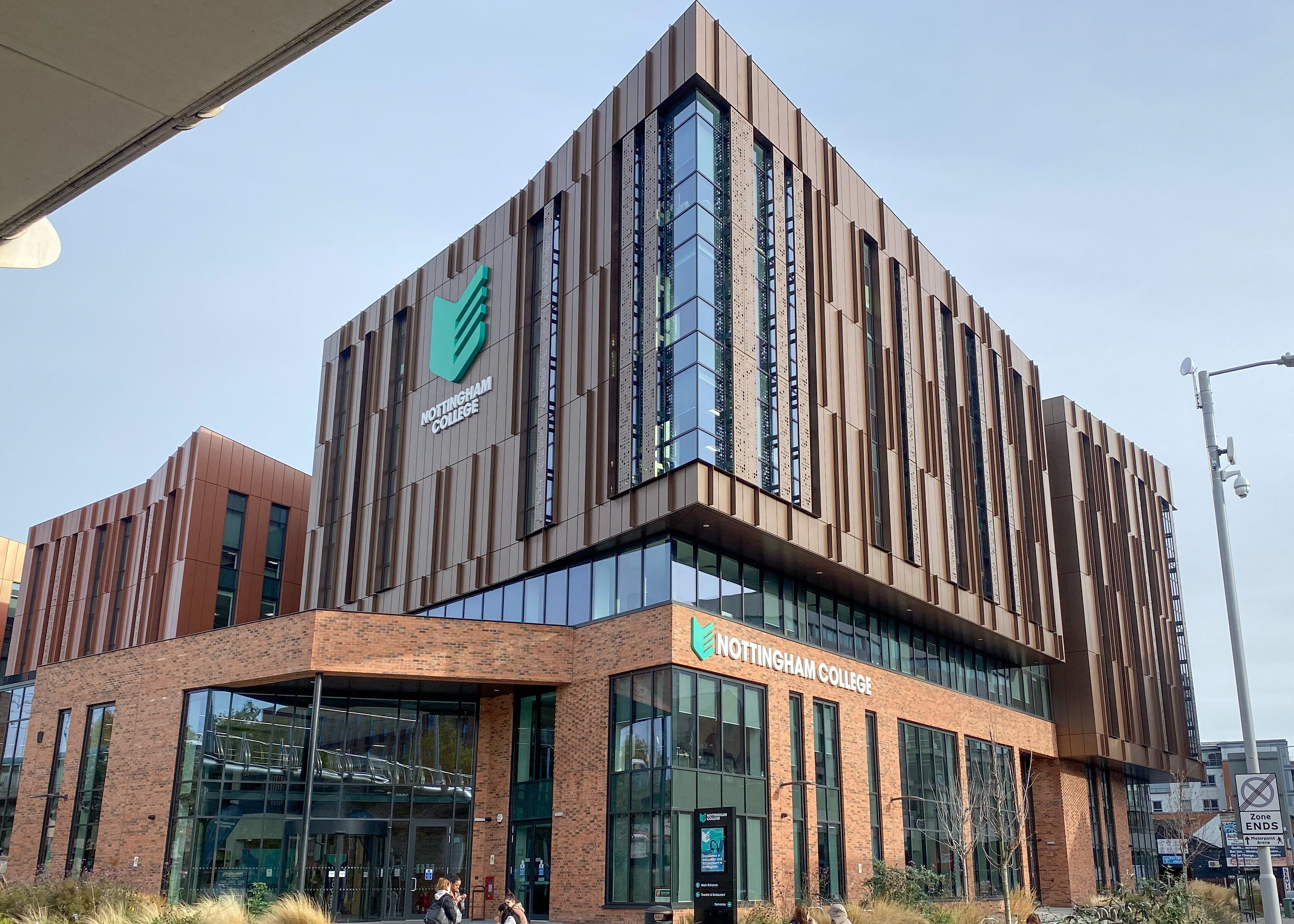 The exterior of the City Hub in Nottingham