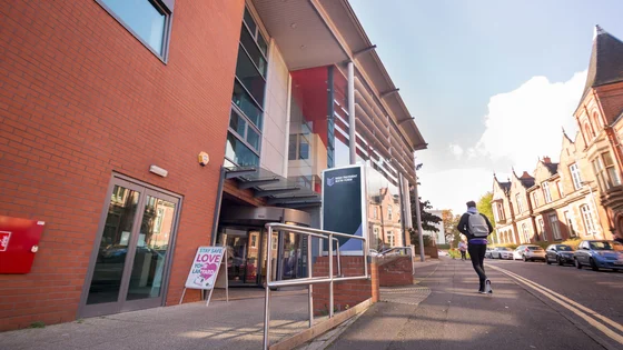 The outside of High Pavement Sixth Form College