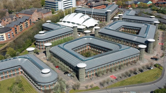 University of Nottingham, Castle Meadow campus overhead