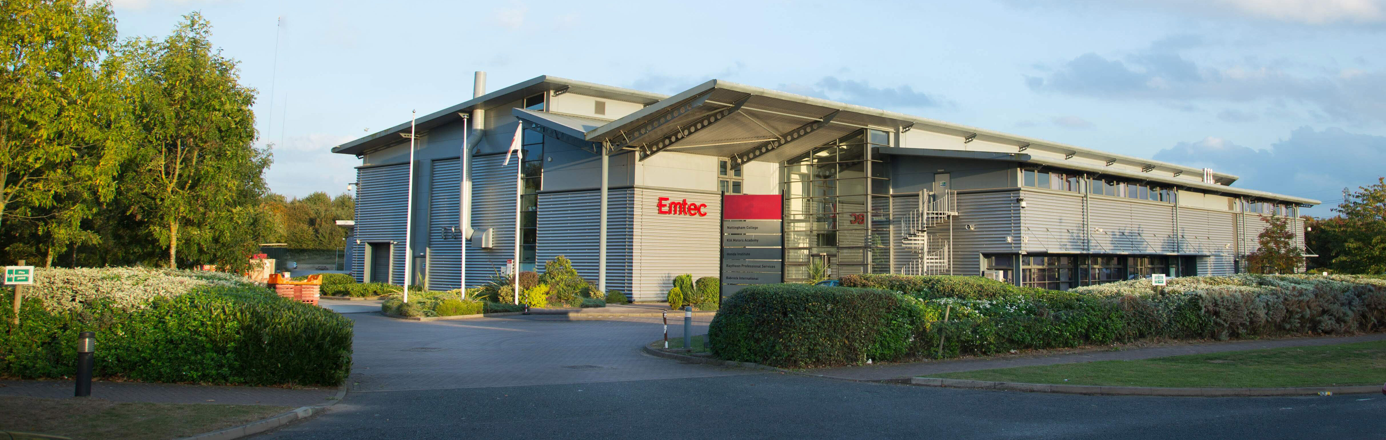 Emtec building in ruddington