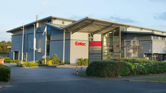 Emtec building in ruddington