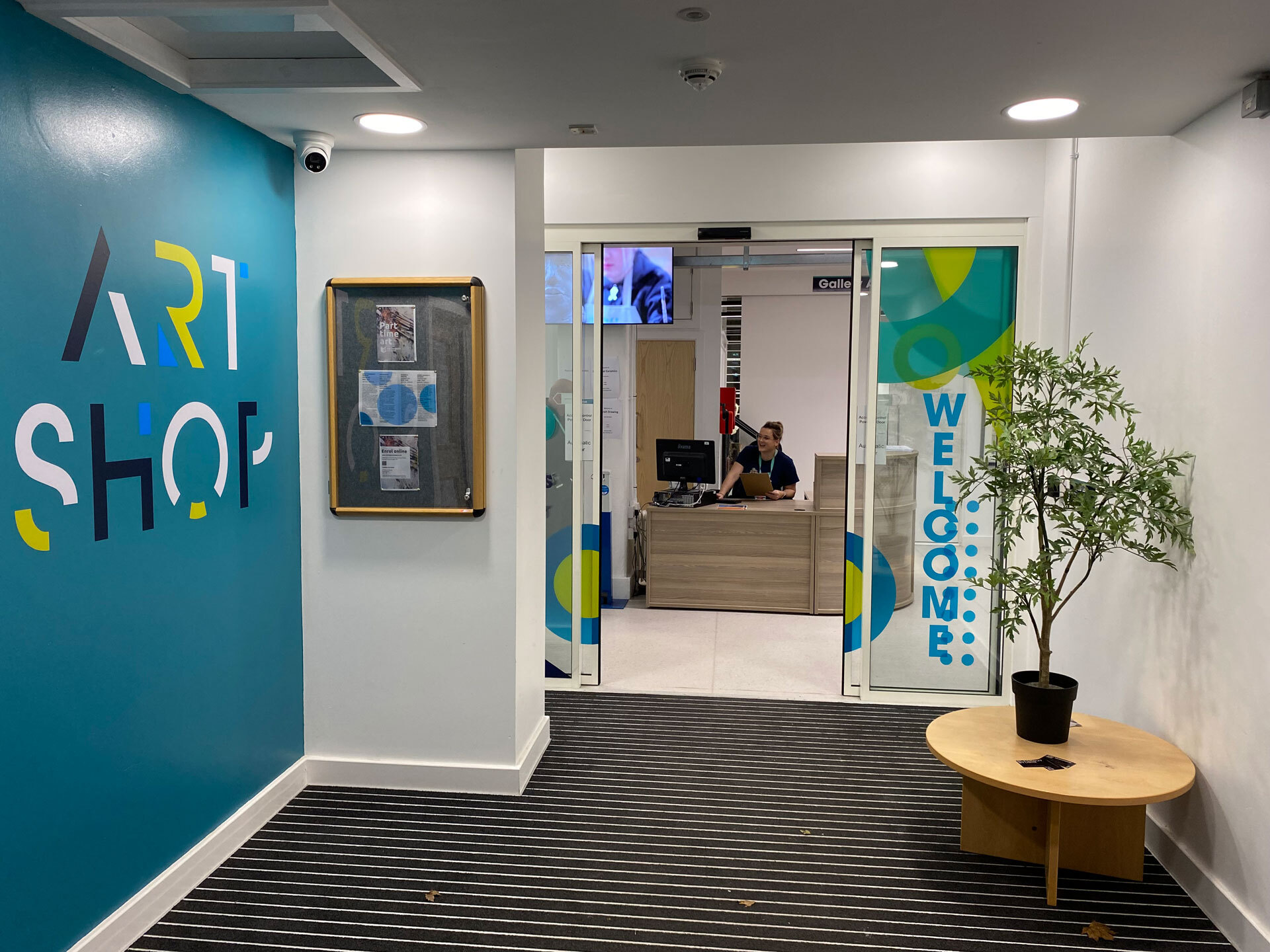 Inside foyer entrance to 25 Stoney Street.