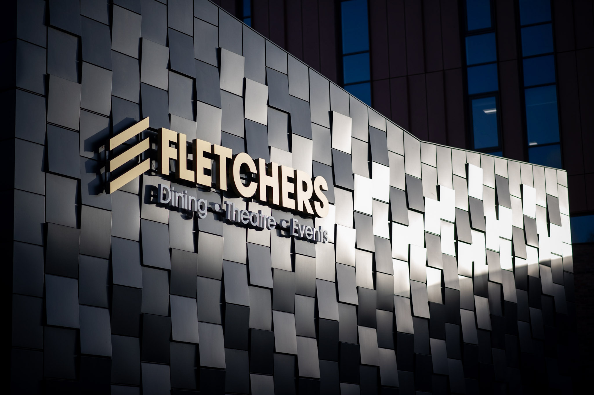 The exterior of the Fletchers restaurant and theatre