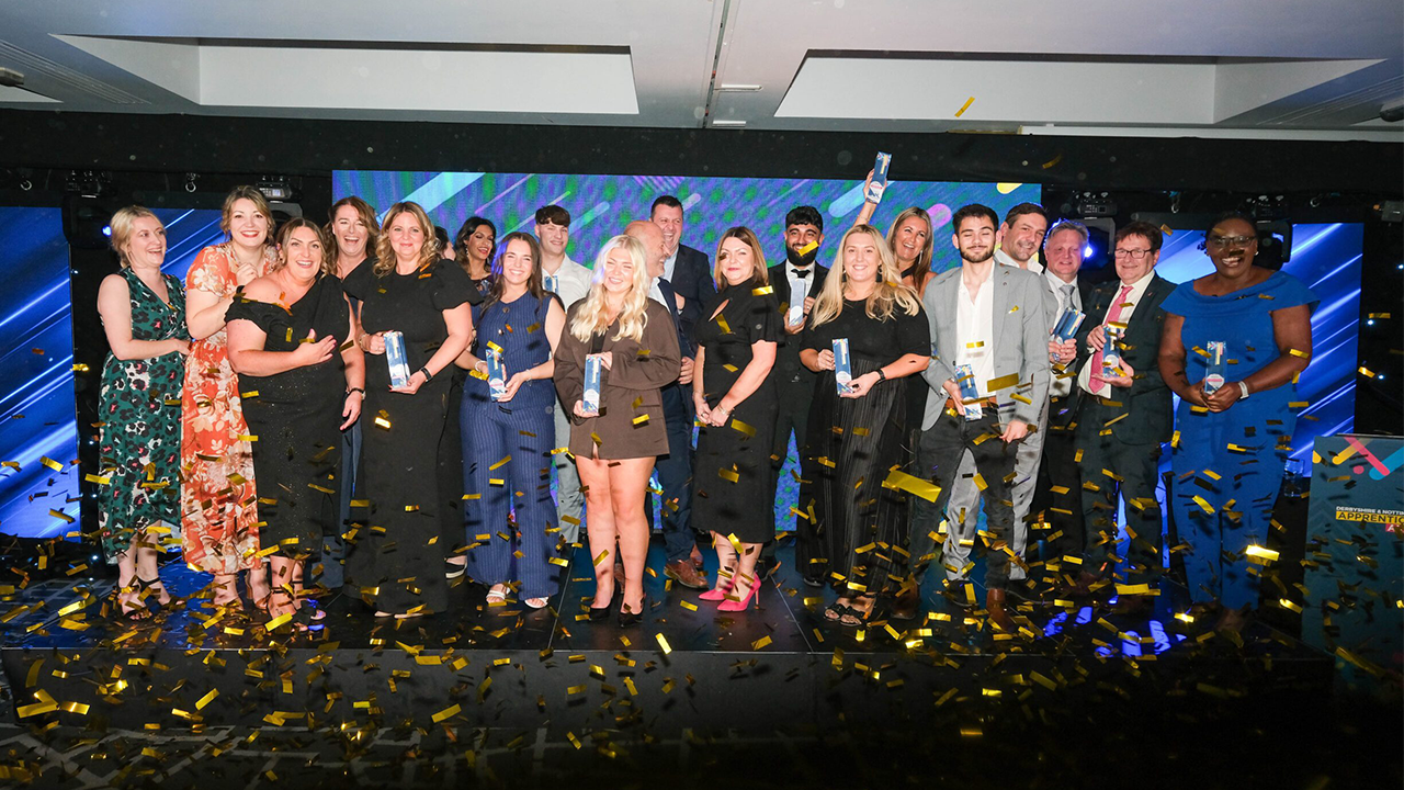 All award winners of the Derbyshire and Nottinghamshire Apprenticeship Awards