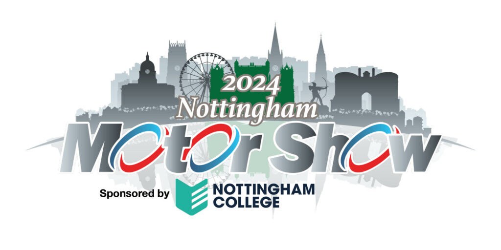 2024 Nottingham Motor Show sponsored by Nottingham College banner