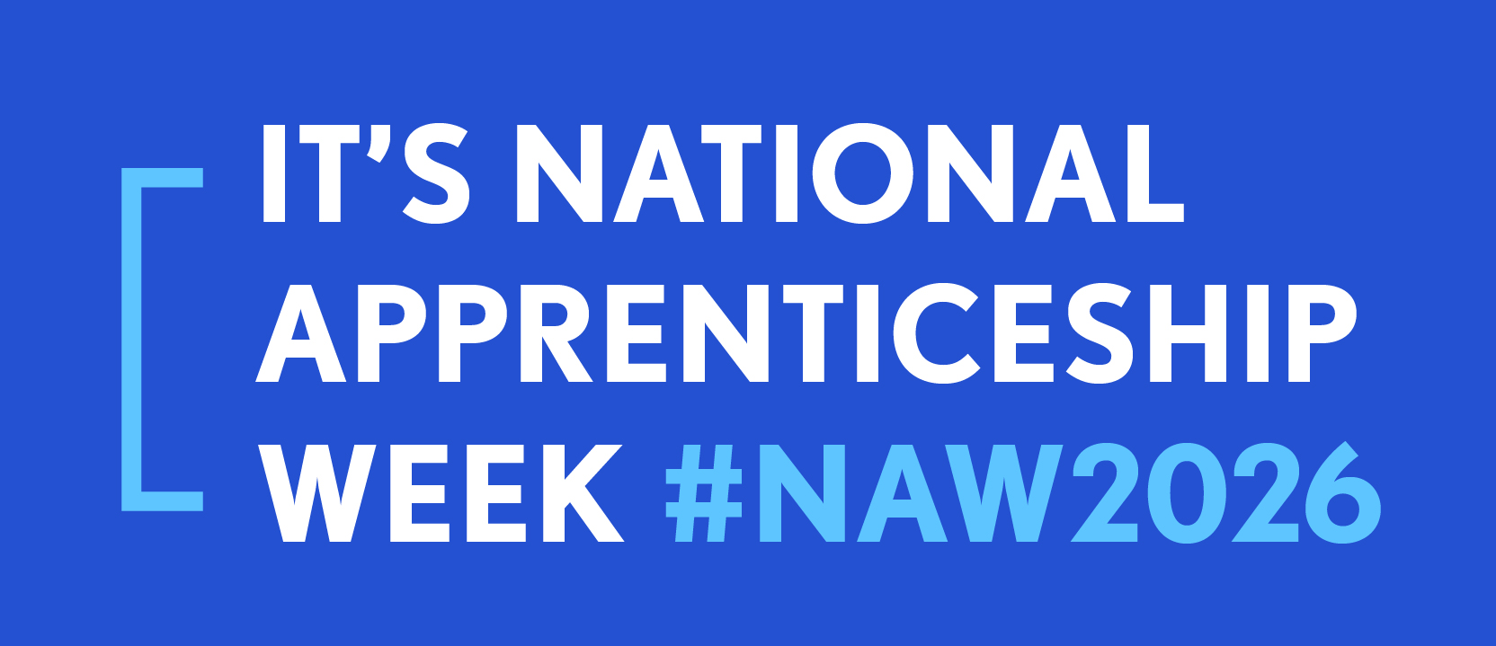 It's National Apprenticeship Week #NAW2026