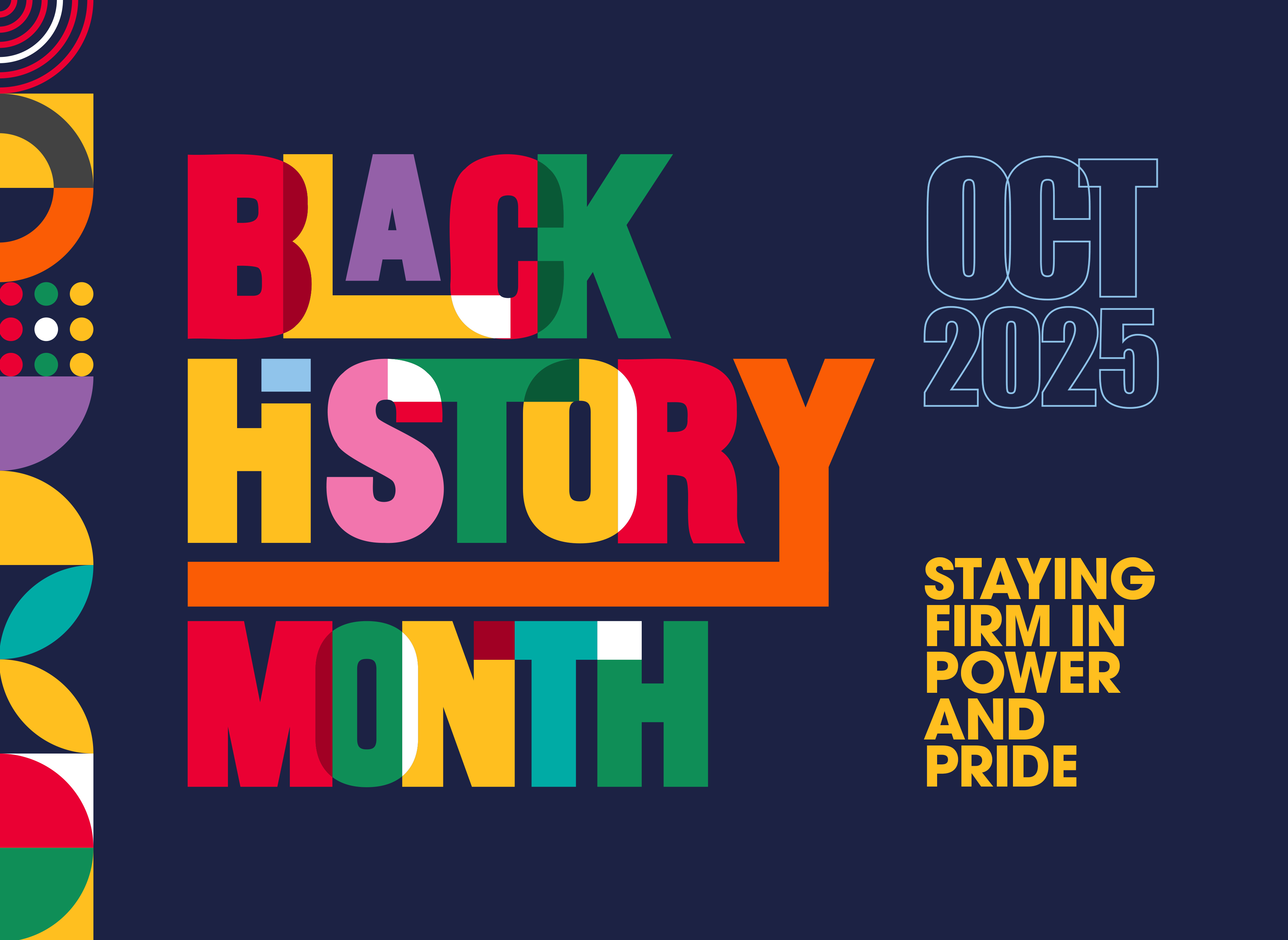 Black History Month, Oct2025 - Staying firm in power and pride