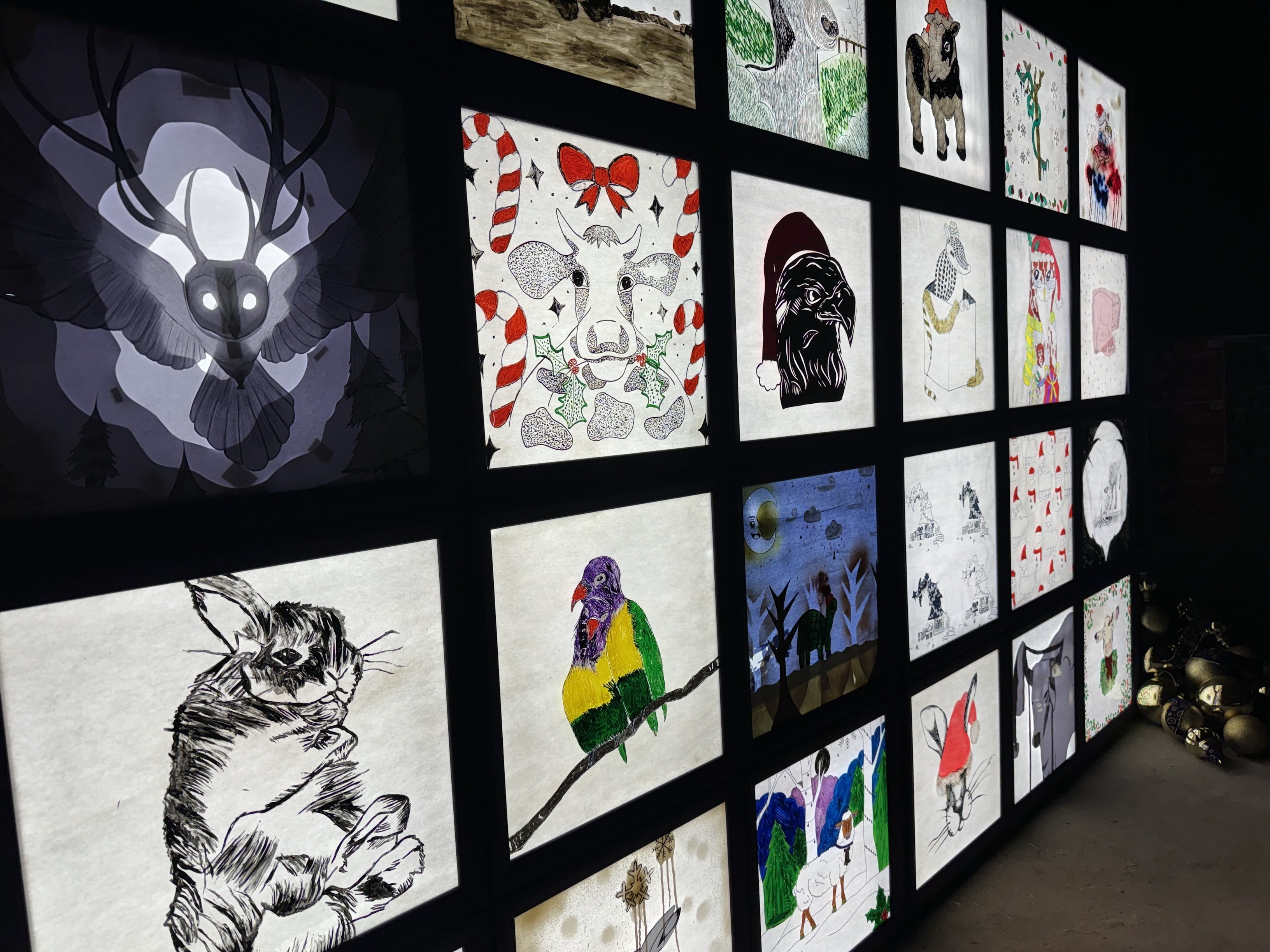 Student project at White Post Farm