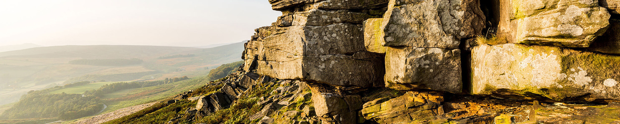 Stanage Edge in Derbyshire