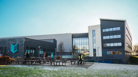An external shot of our Basford campus in the morning