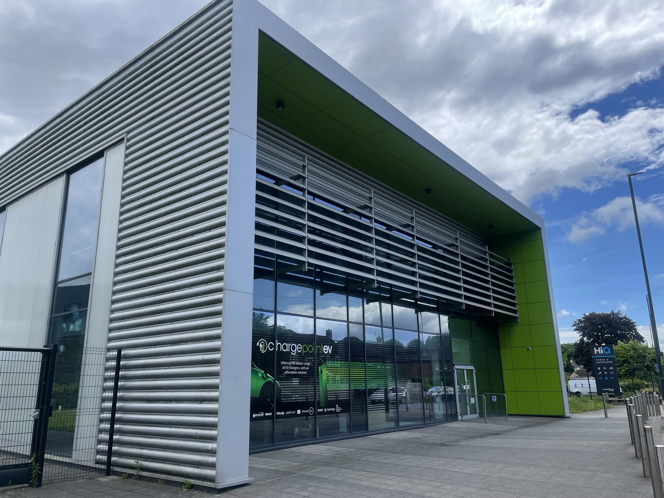The exterior of the NSEC Centre at the Basford campus.