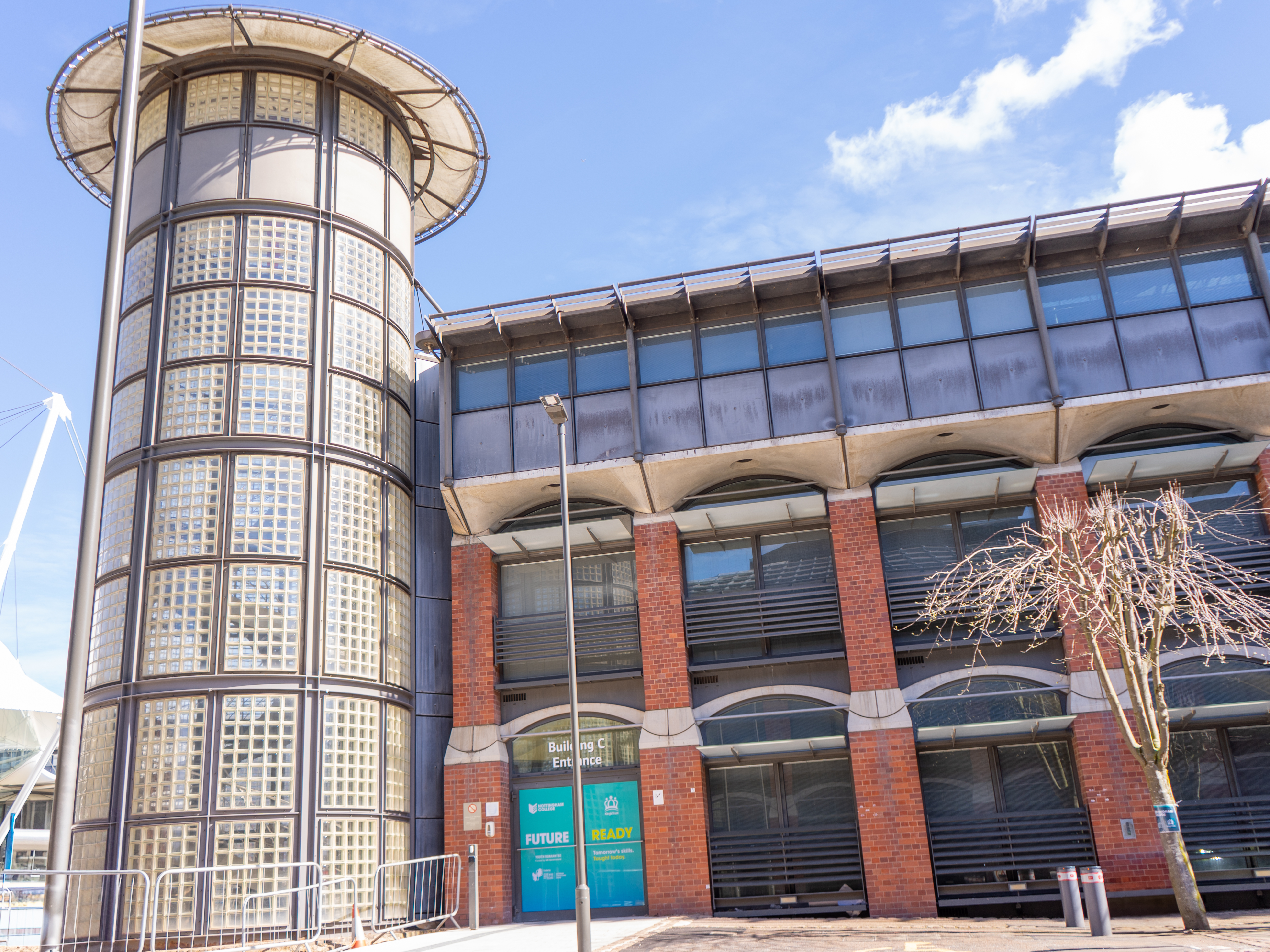 Exterior of Castle Meadow Building C