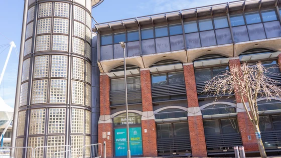 Exterior of Castle Meadow Building C