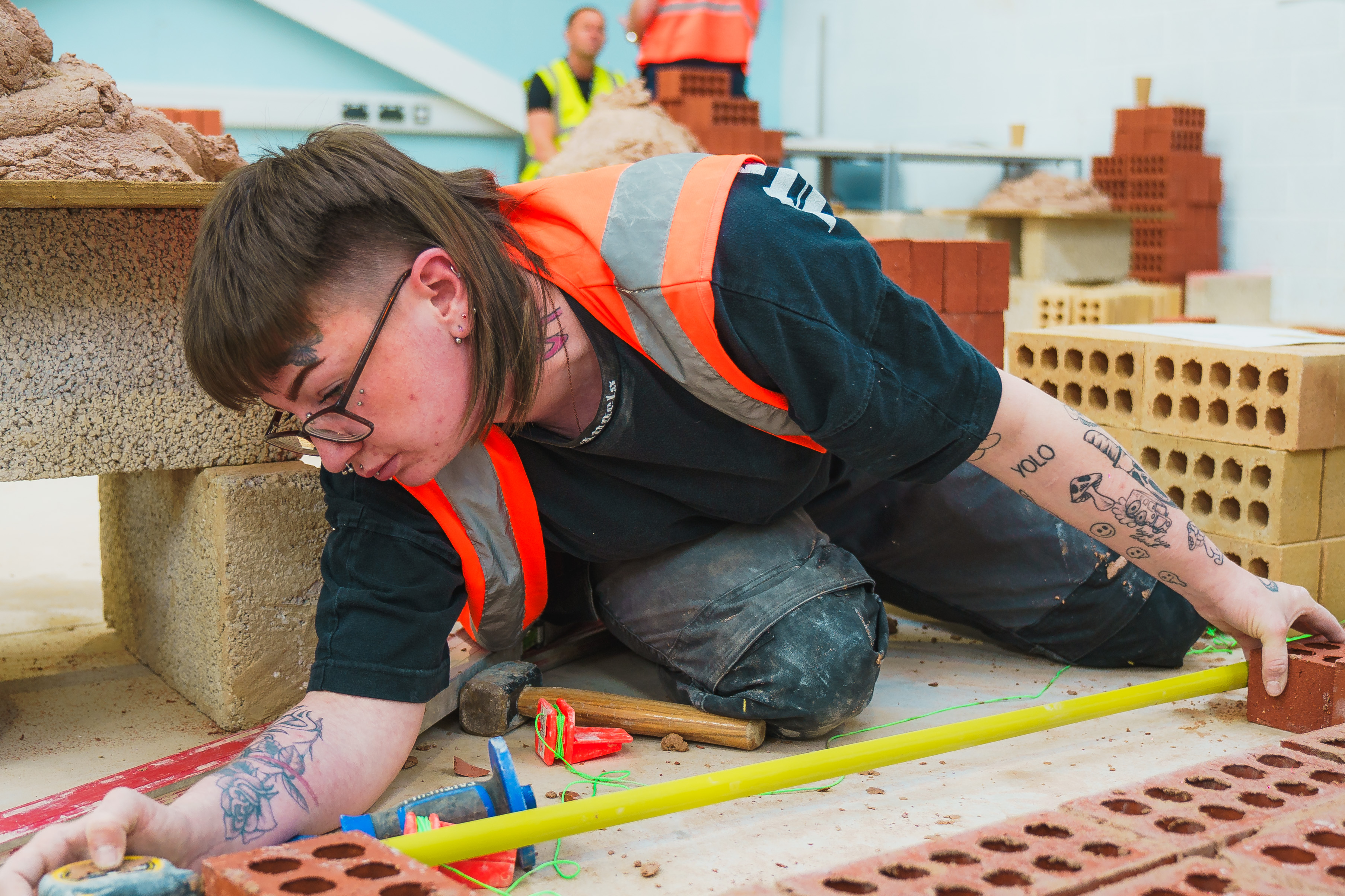 Georga Goodwin - Nottingham College Brick Laying Student