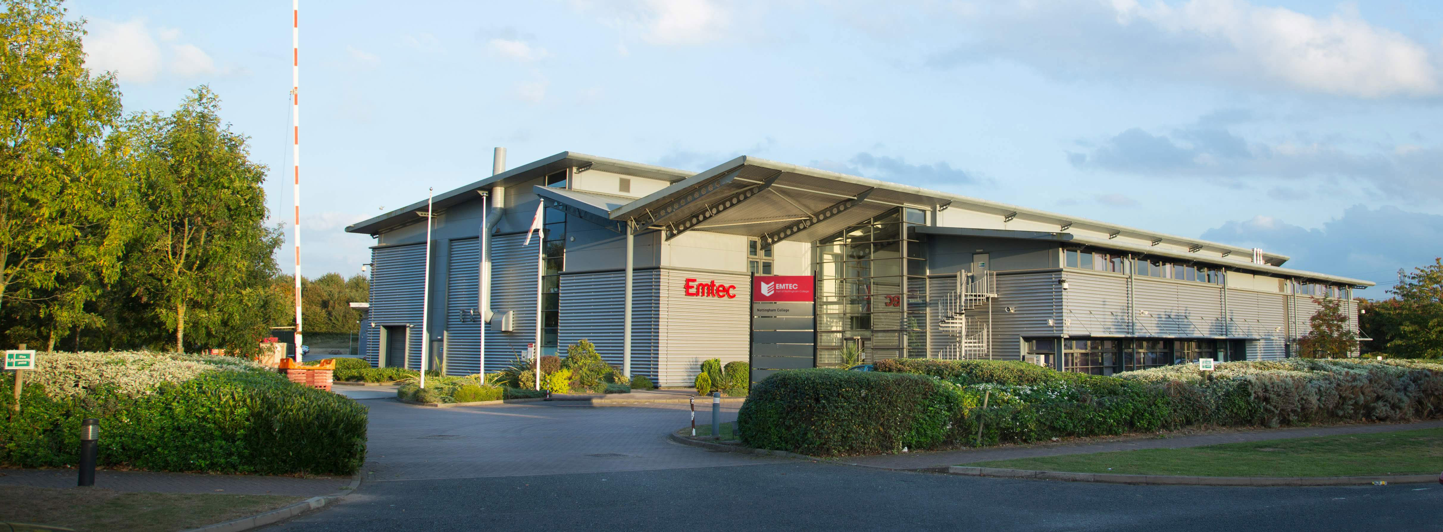 External photo of our Ruddington campus