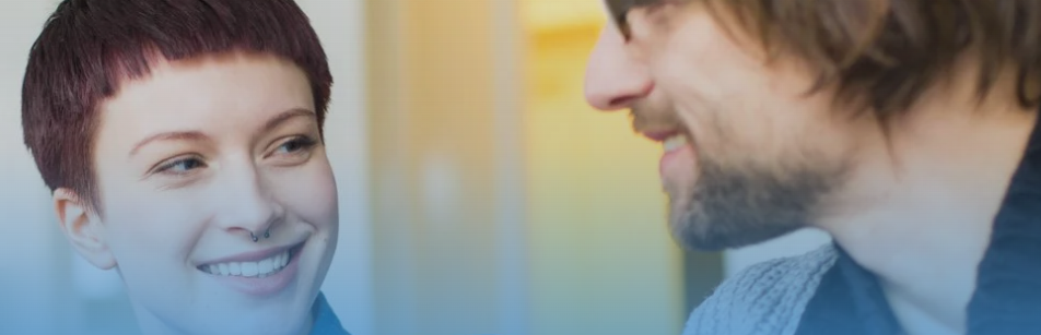 Young person with mentor.