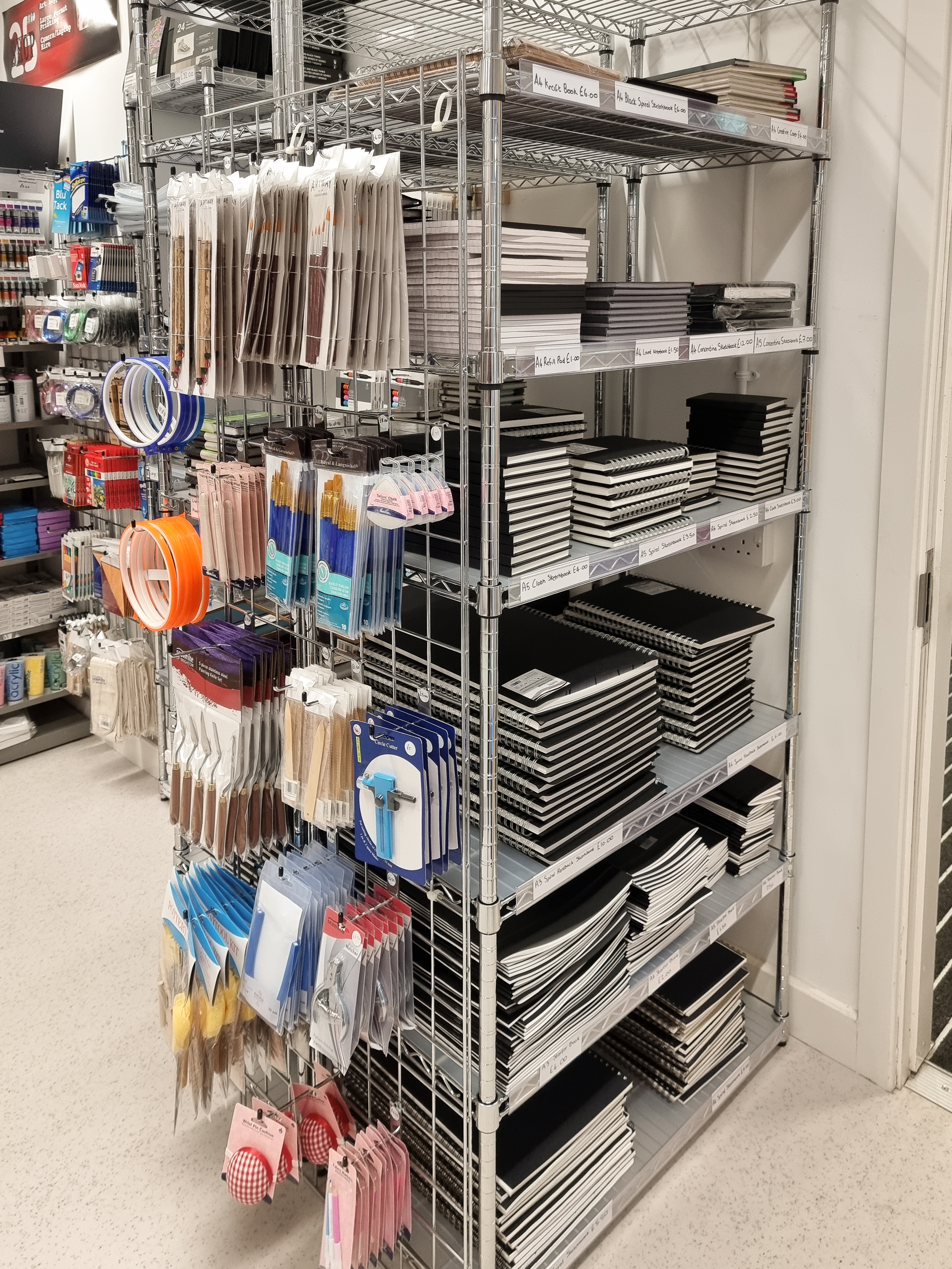 Sketch Books and Art equipment