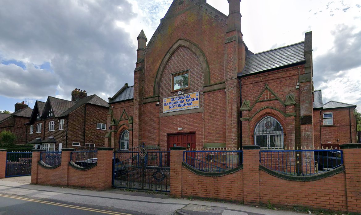 Ramgarhia Sabha front entrance