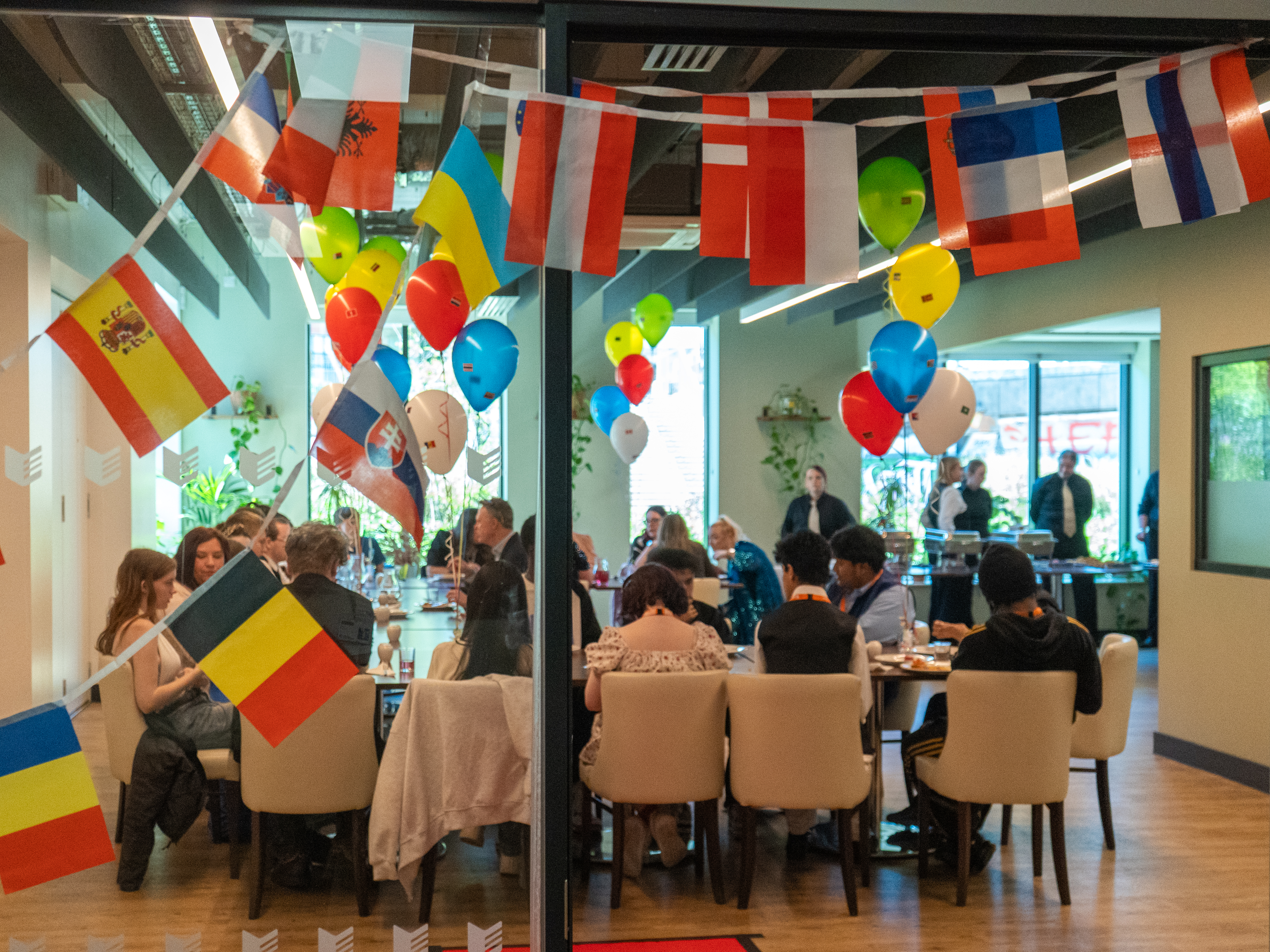 Decorations at the Food Fusion event