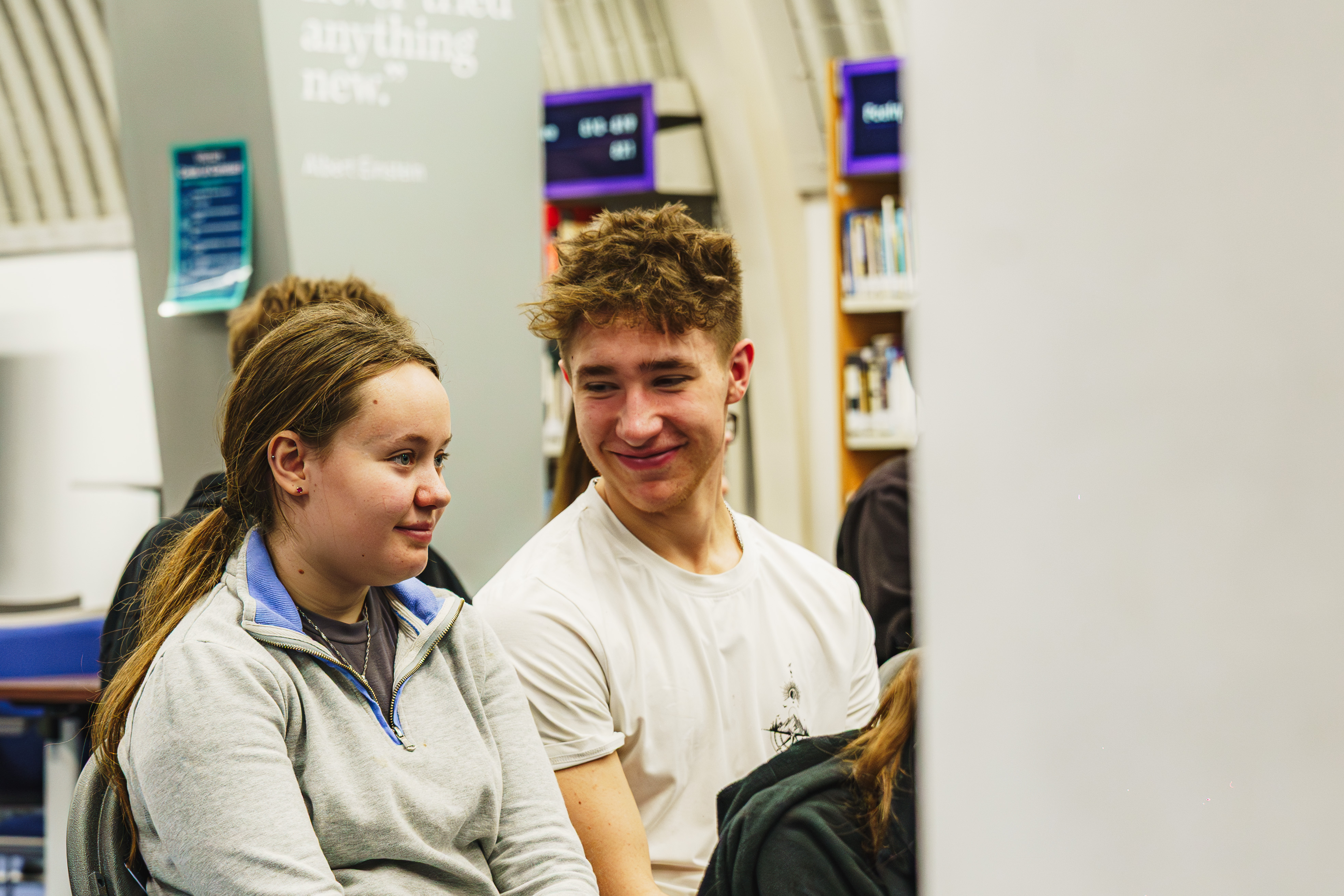 Students enjoying their time at Strive Graduation