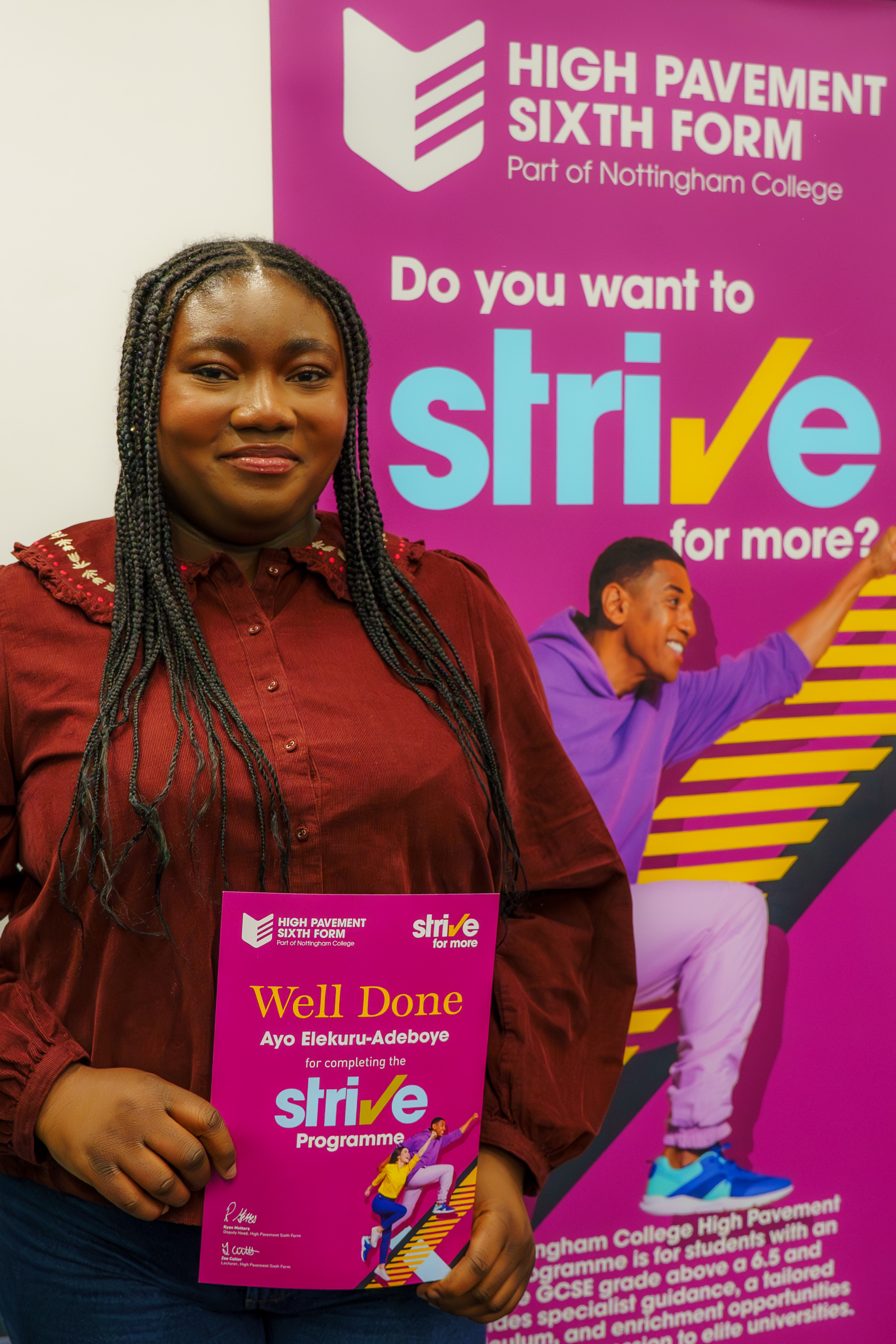 Ayo Elekuru-Adeboye - Strive Student