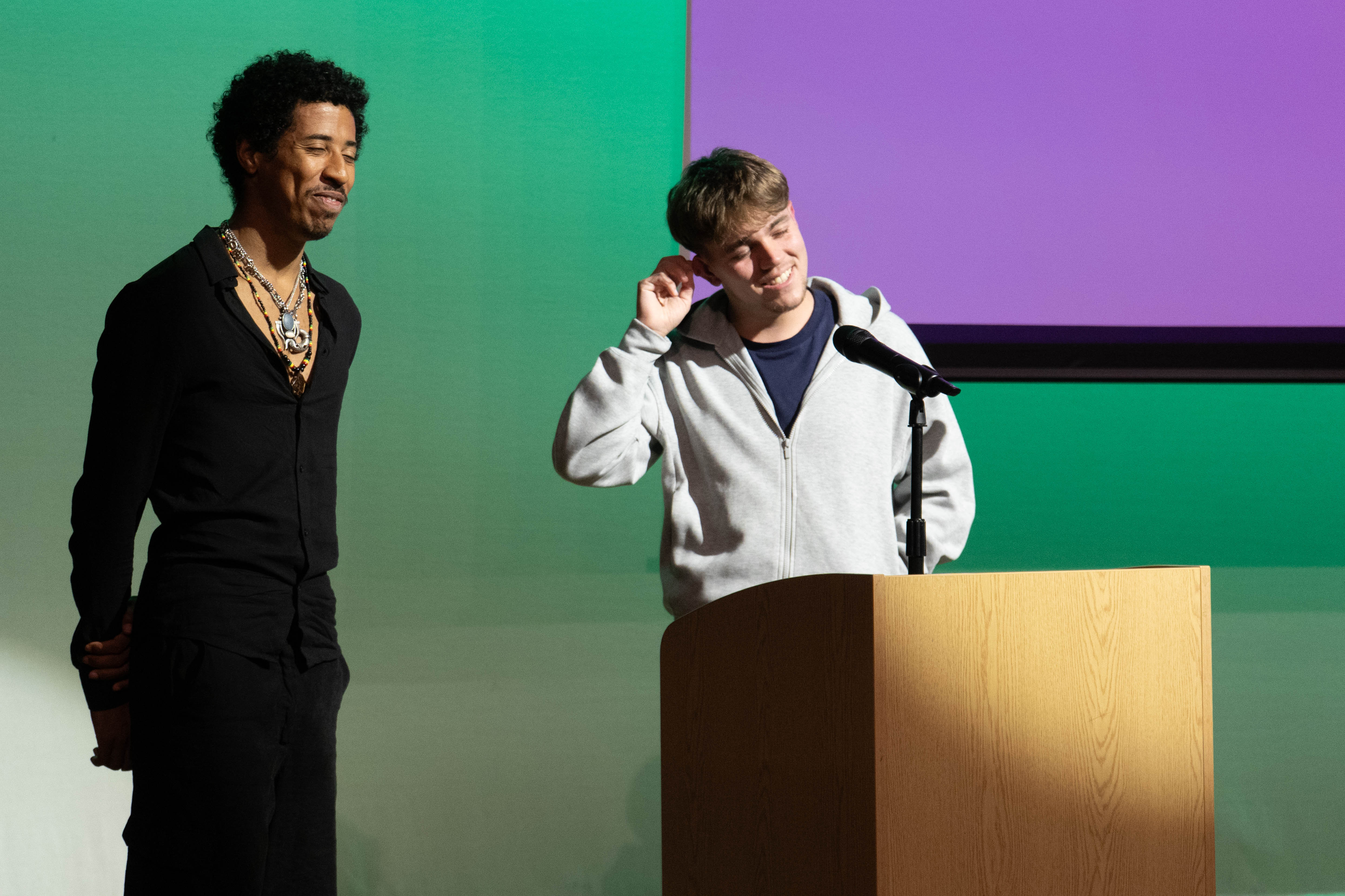 Jamal Sterrett and Keiran Donelly (Winners)